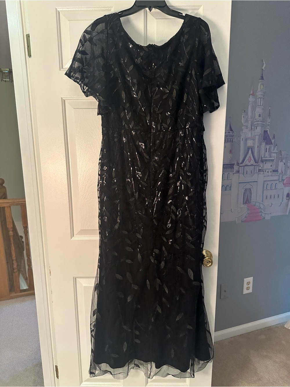 Women’s Formal Black Dress - Picture 5 of 8
